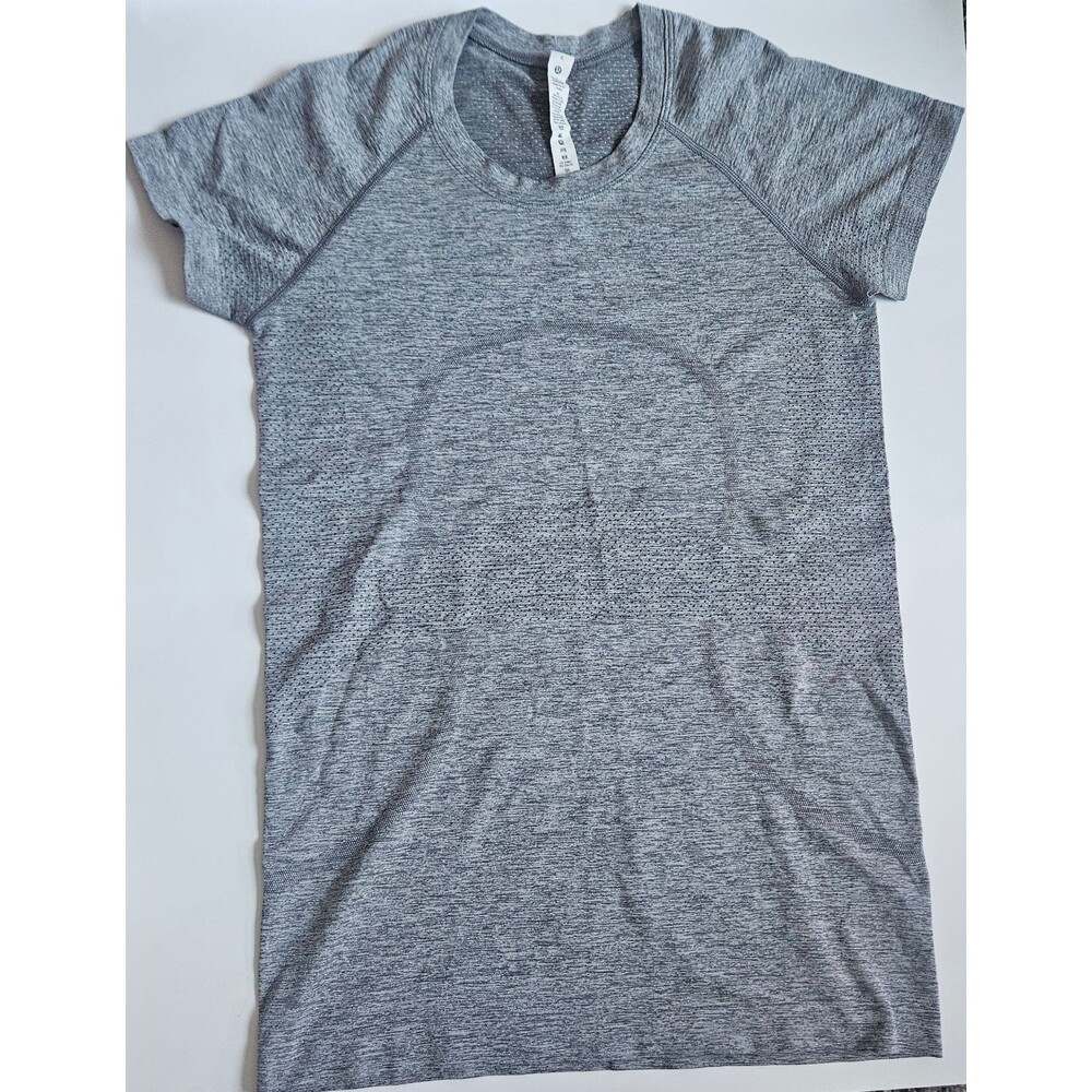 Lululemon Swiftly Tech Short Sleeve Crew Shirt Slate Gray 6